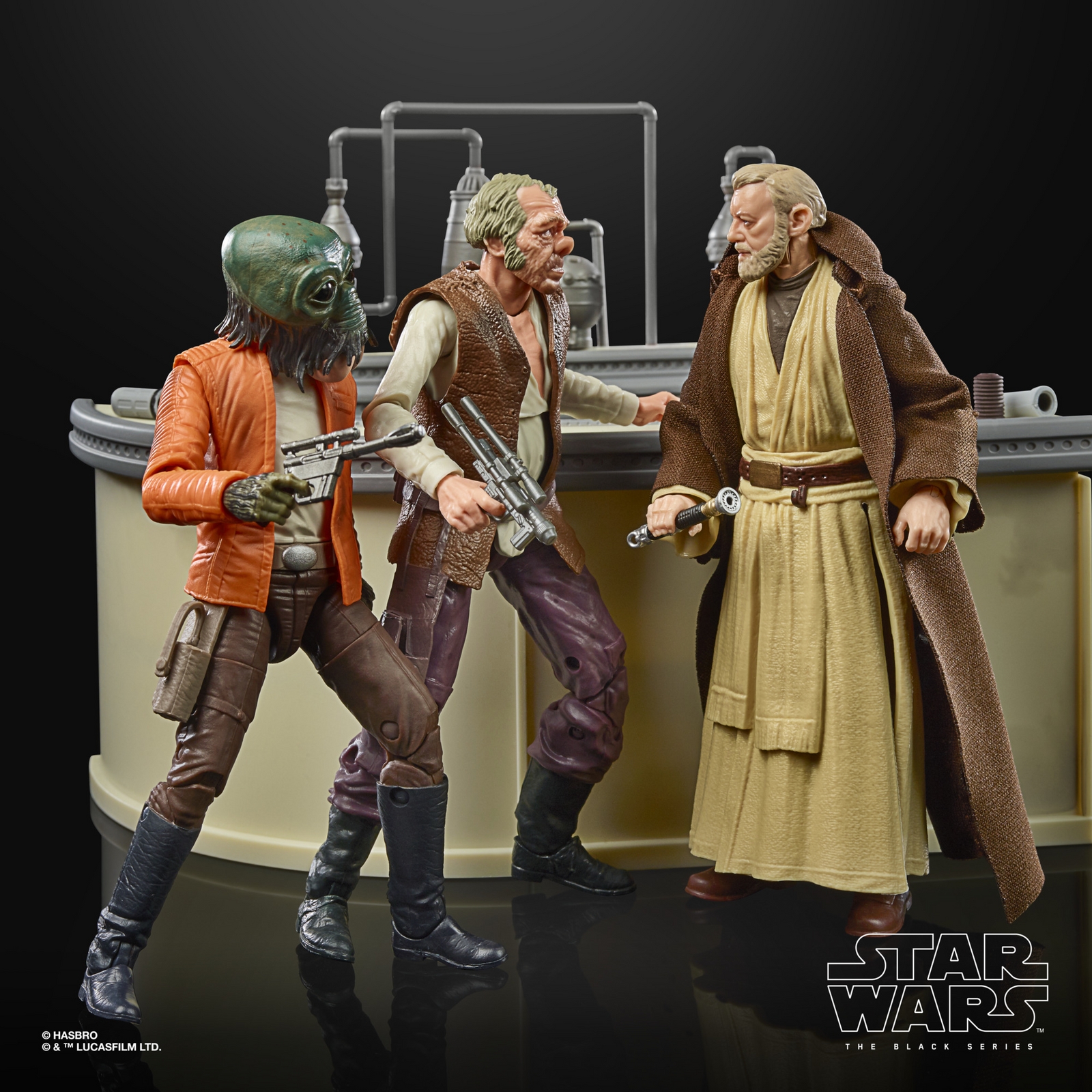 star wars the black series the power of the force cantina showdown